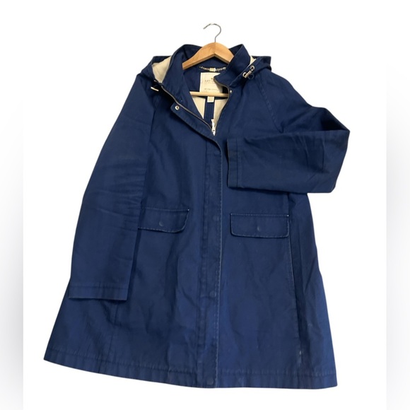 Kate Spade M barn coat in good used condition! Moleskin vibes- great hood! - Picture 5 of 15